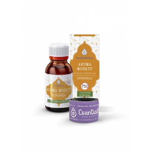 Pack Aromamoskit + Brazalete Frasco de 15 ml. de Esential'aroms