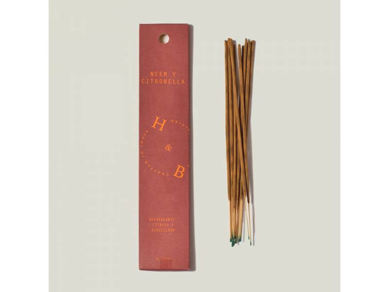 Incienso Neem & citronella de H&B