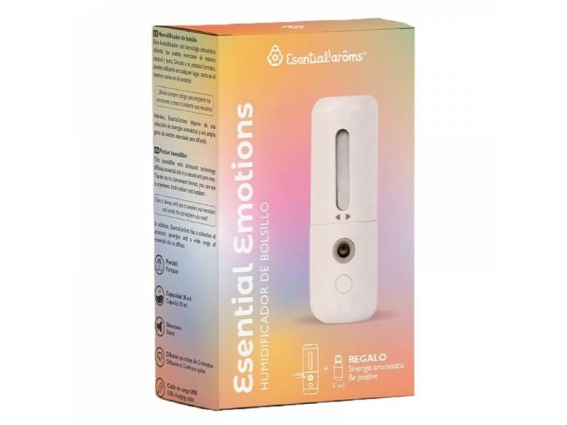 Difusor humidificador de bolsillo Esential Emotions, de Esential'aroms