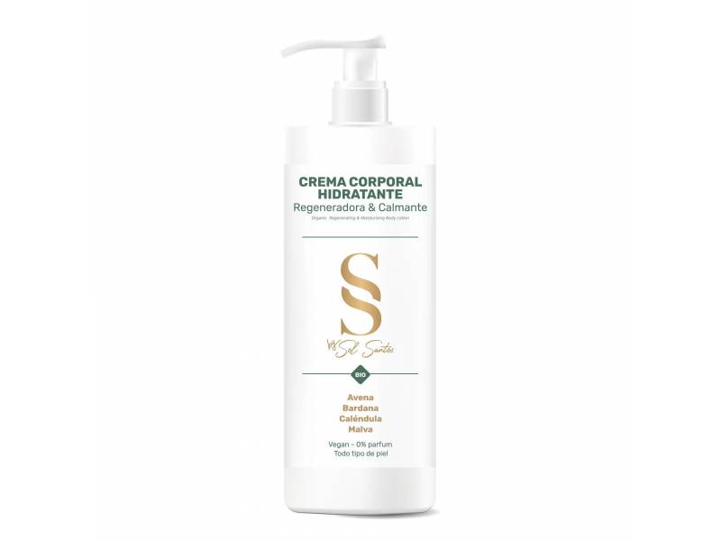 Crema corporal hidratante 500ml, de Sol Santos