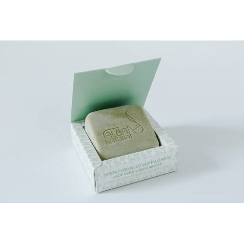 Jabón facial piel grasa BIO con Aloe Vera y Bergamota , de Neathea