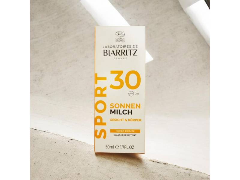 LECHE SOLAR sport  SPF30 cara y cuerpo de, LABORATOIRES DE BIARRTIZ