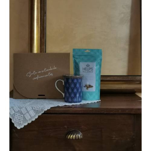 Pack Peace taza+infusion+caja+muestras