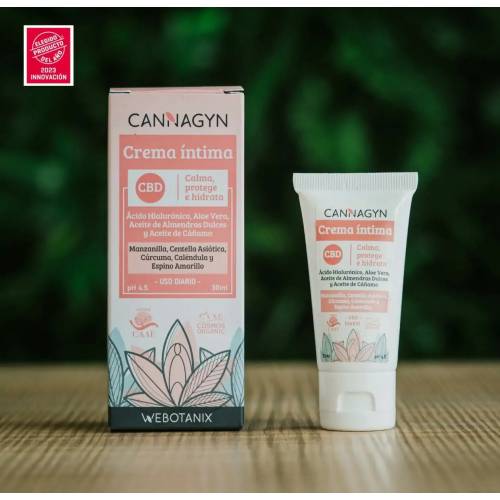 Crema íntima  CBD 30ml, de Webotanix