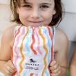 Toalla 100% Reciclada Cintas de Colores Talla L | DOCK&BAY