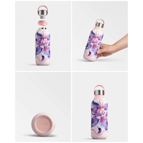 Botella SERIE 2 de Acero Inoxidable MAGNOLIA TWIST | Chilly´s